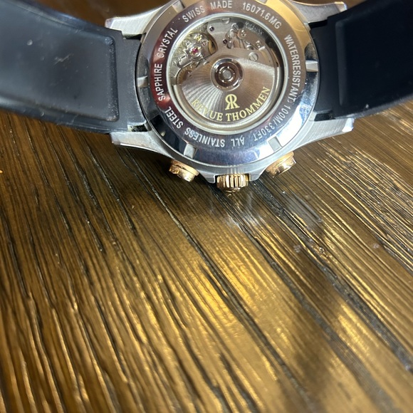 Revue Thommen Men's Airspeed Black Dial Chronograph Automatic Watch 16071.6854 - Picture 9 of 11